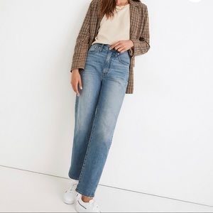 Madewell Perfect Vintage Straight Jean in Moultrie